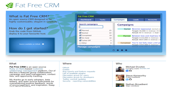 Fat Free CRM Download | Open Source Collection